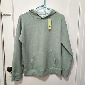 Boys' All In Motion Mesh Spacer Hoodie Sweatshirt Olive Green Sz XL (14)